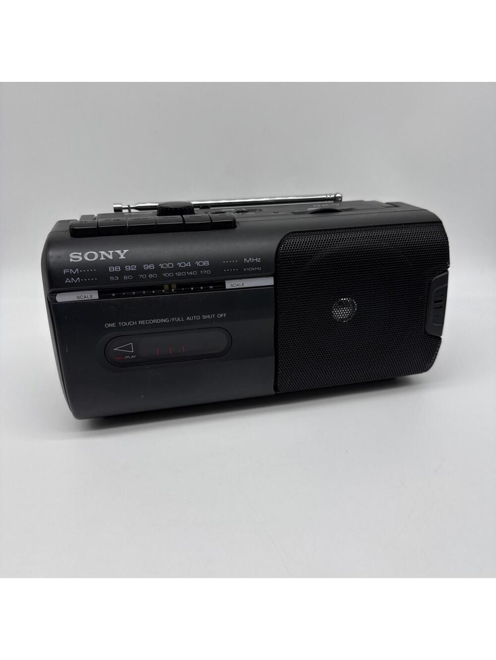 Sony Vintage Retro CFM-10 AM/FM Radio & Cassette Player Recorder Boombox Works